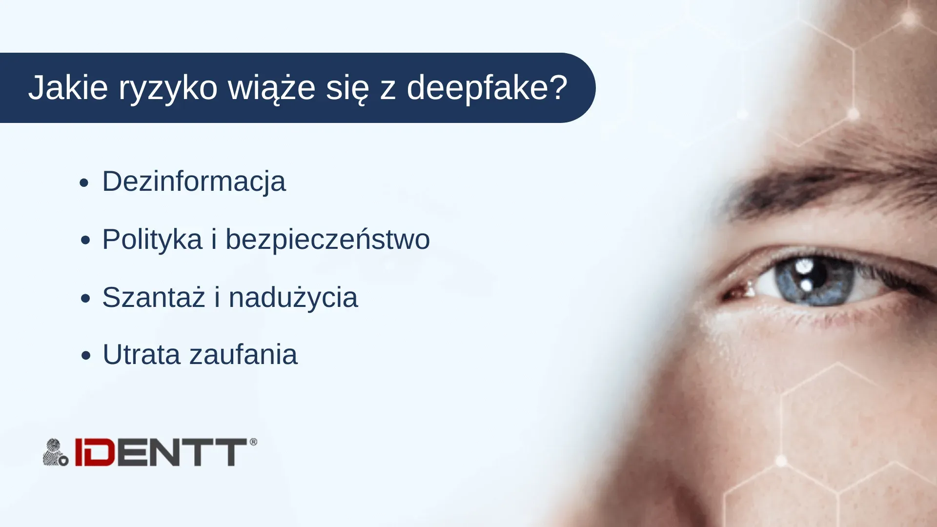 ryzyko związane z deepfake